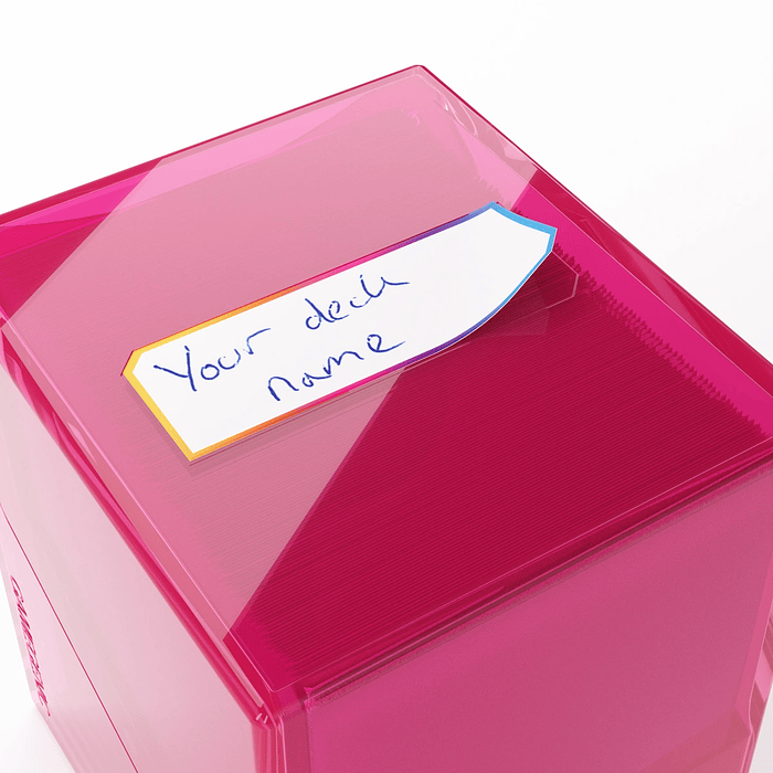 Porta mazo Gamegenic Acrílico - Bastion 100+ XL Rosado 3