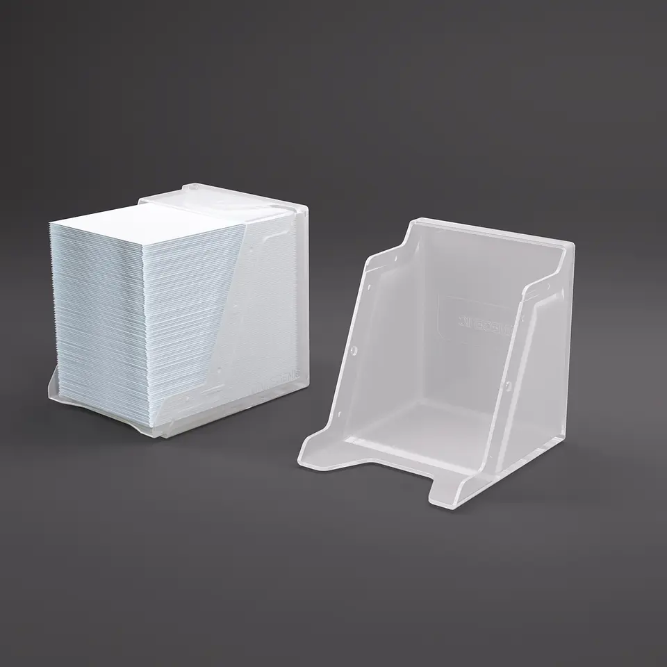 Porta mazo Gamegenic Acrílico - Bastion 100+ XL Blanco 2
