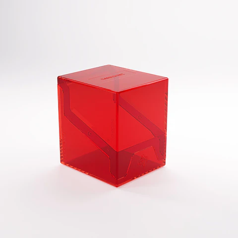 Porta mazo Gamegenic Acrílico - Bastion 100+ XL Rojo 
