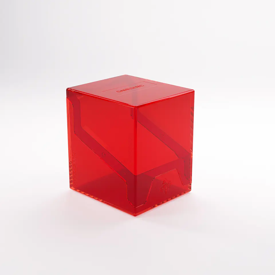 Porta mazo Gamegenic Acrílico - Bastion 100+ XL Rojo  1