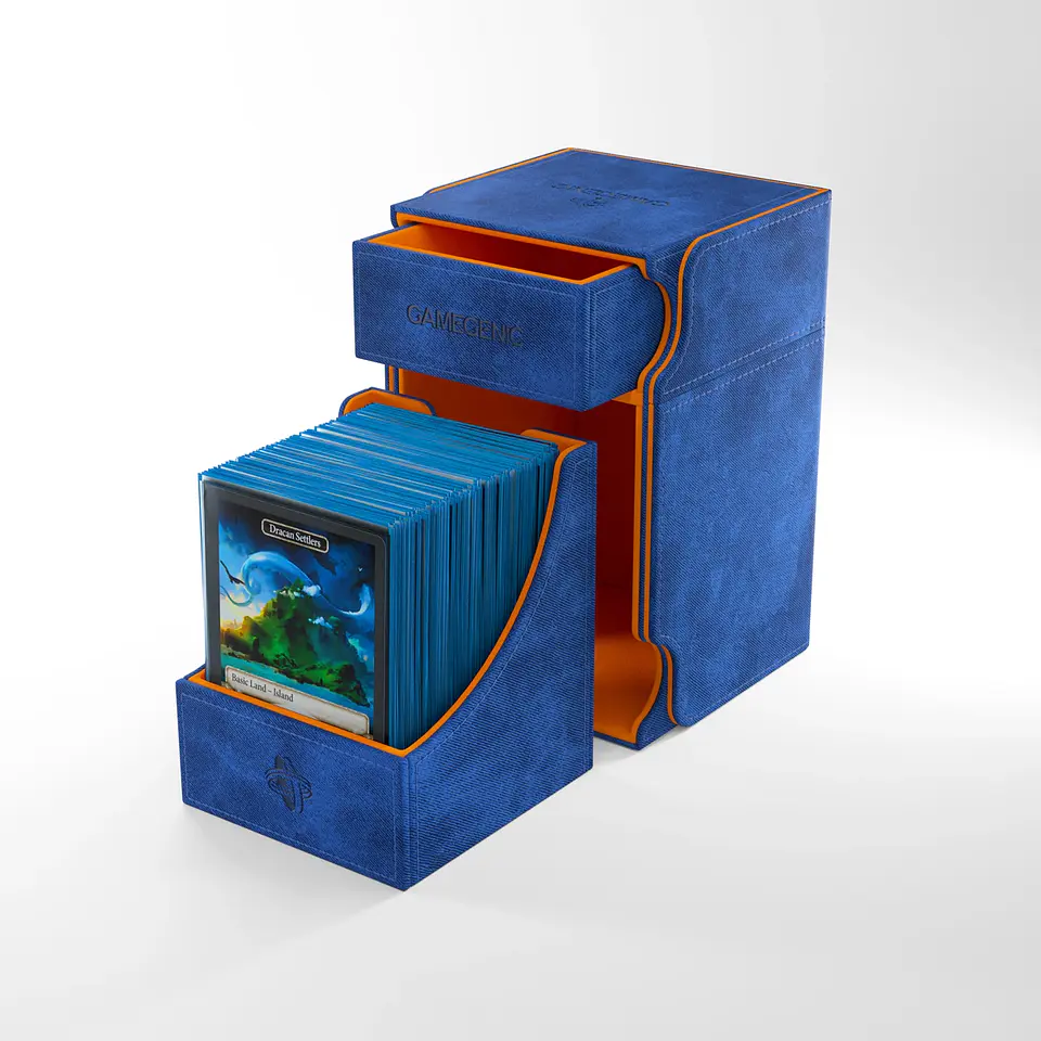 Porta Mazo Gamegenic - Watchtower 100+ XL Azul/Naranjo  2