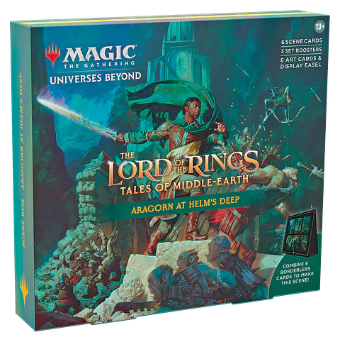 Lord of the Rings: Scene Box - Aragorn at Helm´s Deep 