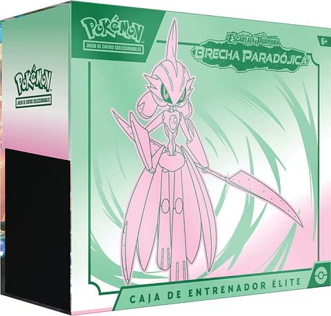 Escarlata & Purpura - Brecha Paradójica - Caja de Entrenador Élite (Ferrosaco)