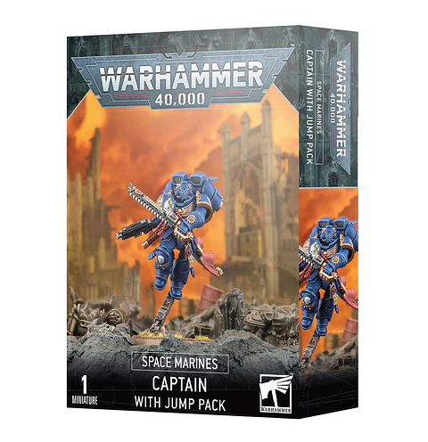 Space Marines: Captain with Jump Pack 