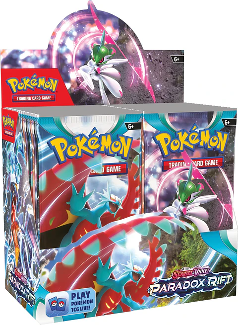 Caja de sobres Scarlet & Violet - Paradox Rift (Inglés) 