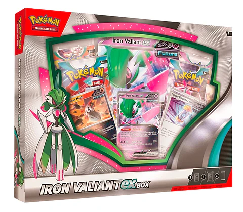 Pokémon TCG - Iron Valiant Ex Box Ingles 