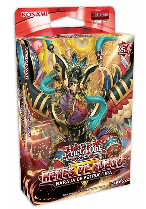 Yu Gi Oh! - Reyes de Fuego: Baraja de estructura (Español) 