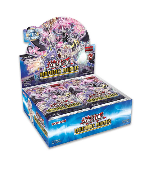 Caja de Sobres Yu Gi Oh! - Rompedores Valientes 