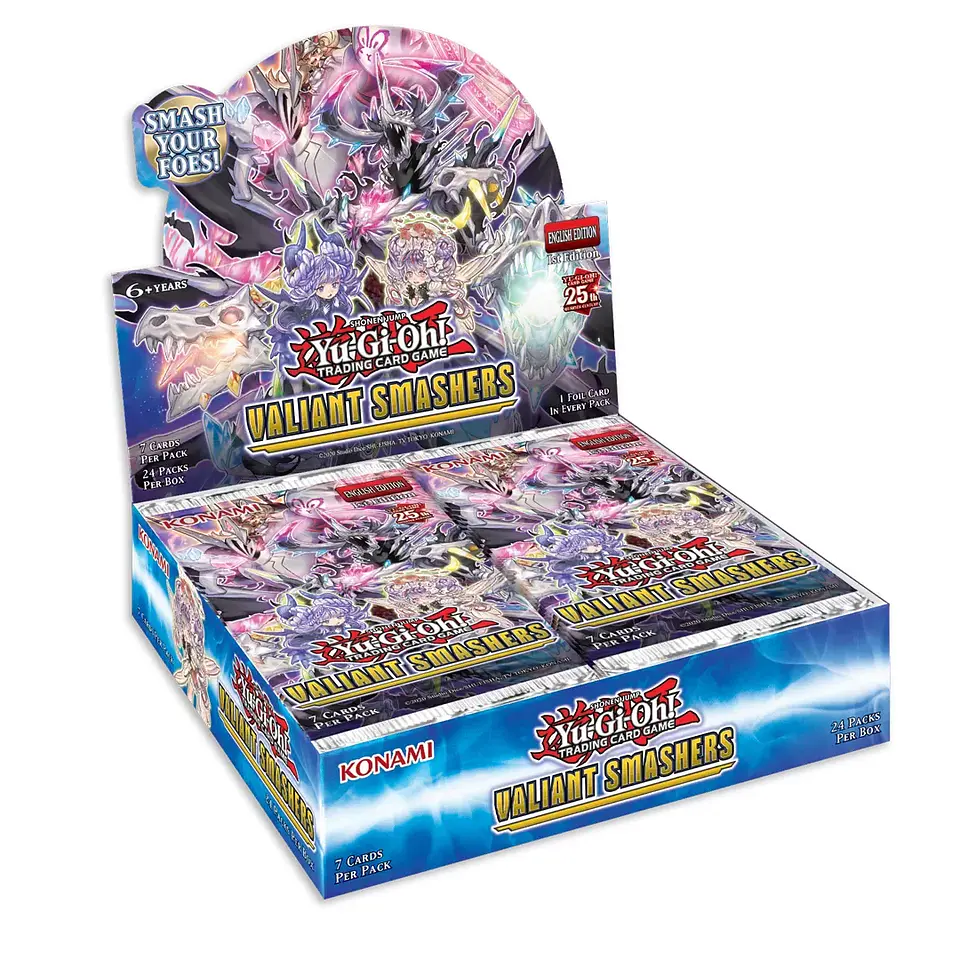 Caja de Sobres Yu Gi Oh! - Valiant Smashers  1