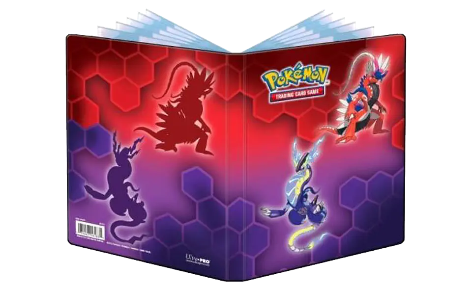 Carpeta Ultra Pro 4 Bolsillos - Pokémon Koraidon & Miraidon 1