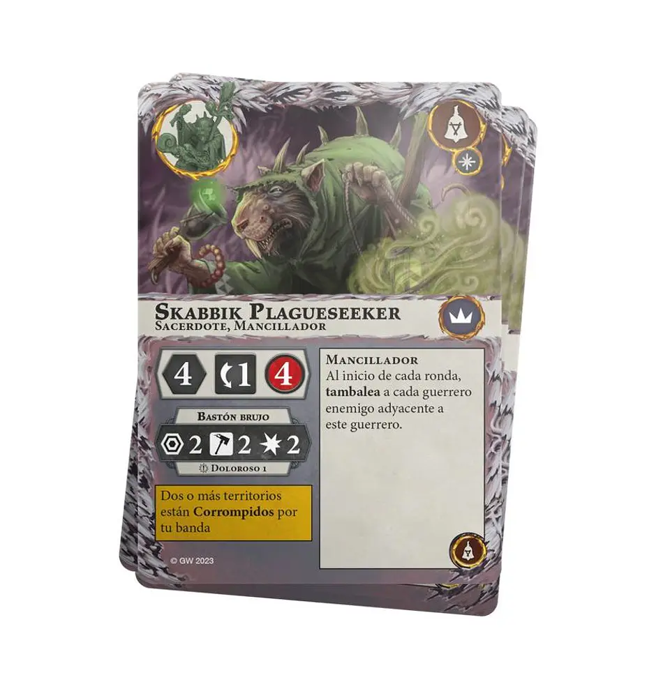 Warhammer Underworlds: Wyrdhollow - Portaplagas de Skabbik 2