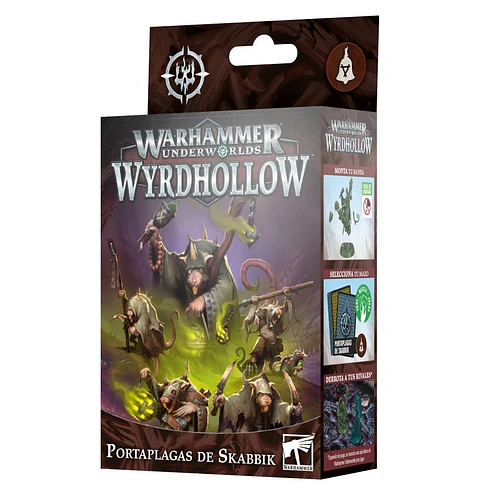 Warhammer Underworlds: Wyrdhollow - Portaplagas de Skabbik