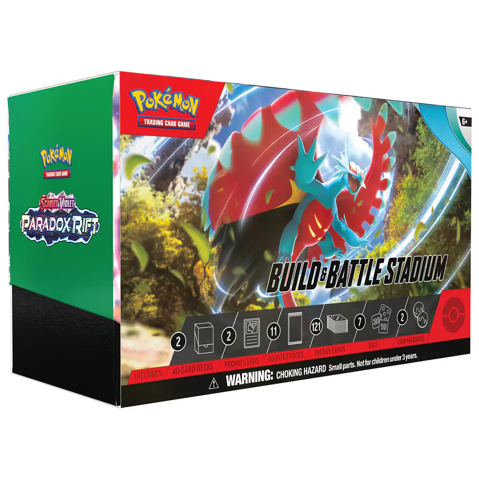 Scarlet & Violet - Paradox Rift - Build & Battle Stadium (Inglés) 1