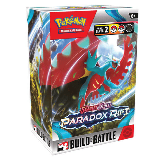 Scarlet & Violet - Paradox Rift - Build & Battle Box (Inglés)