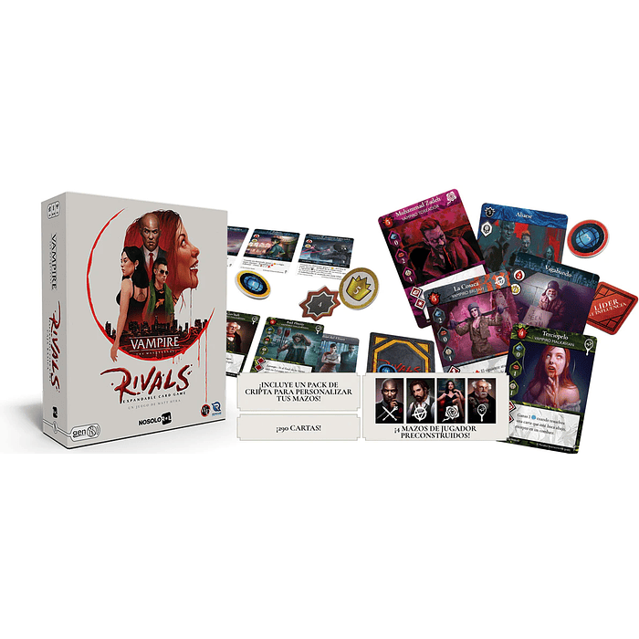 Vampiro la Mascarada: Rivals - El Juego de Cartas (Español) 2
