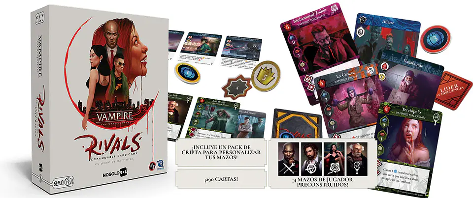 Vampiro la Mascarada: Rivals - El Juego de Cartas (Español) 2