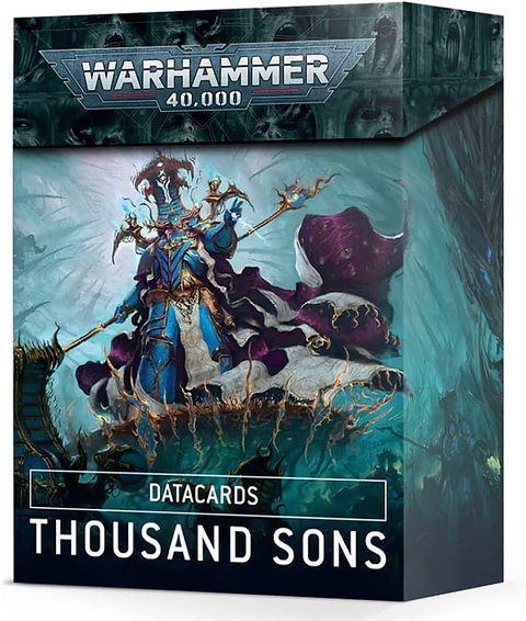 Thousand Sons: Datacards - Tarjetas de datos - 9ª Edición (Español)