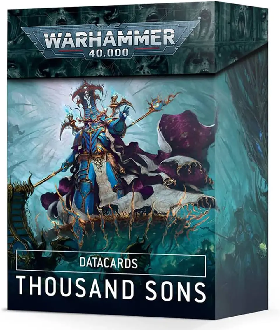 Thousand Sons: Datacards - Tarjetas de datos - 9ª Edición (Español) 1