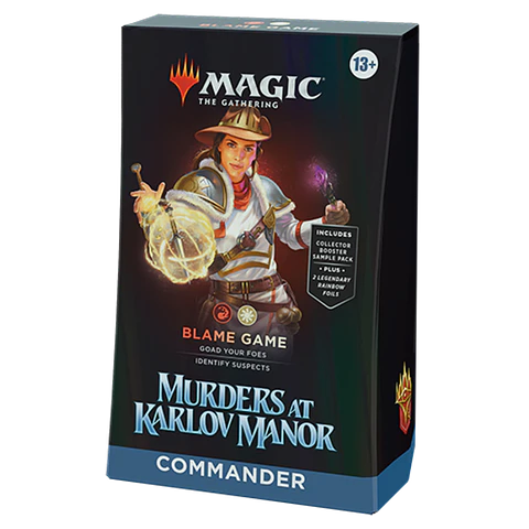 Mazo Commander de Murders at Karlov Manor - Blame Game (Inglés) 
