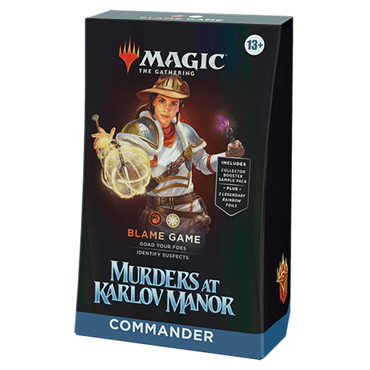 Mazo Commander de Murders at Karlov Manor - Blame Game (Inglés) 