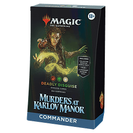 Mazo Commander de Murders at Karlov Manor - Deadly Disguise (Inglés) 