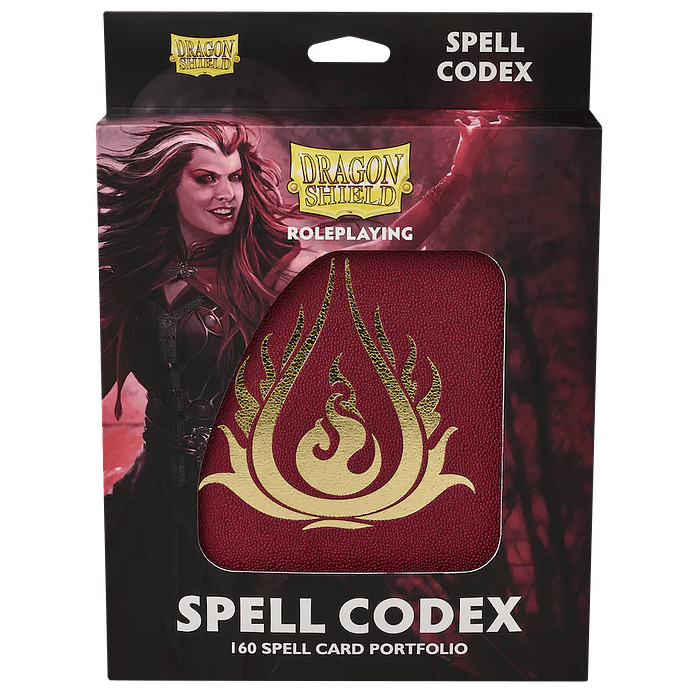 Carpeta Dragon Shield - Spell Codex 160: Blood Red  1