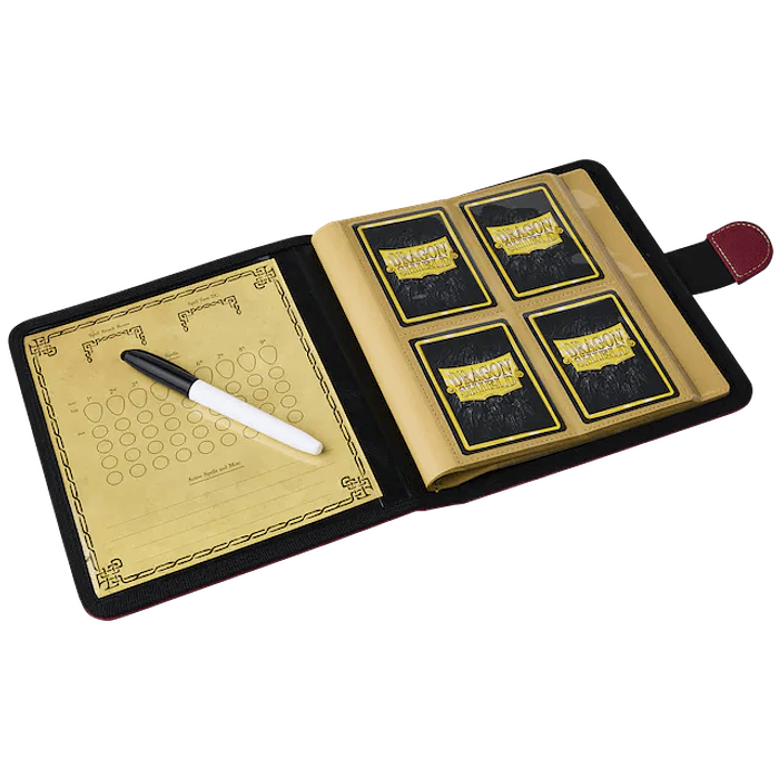 Carpeta Dragon Shield - Spell Codex 160: Blood Red  3