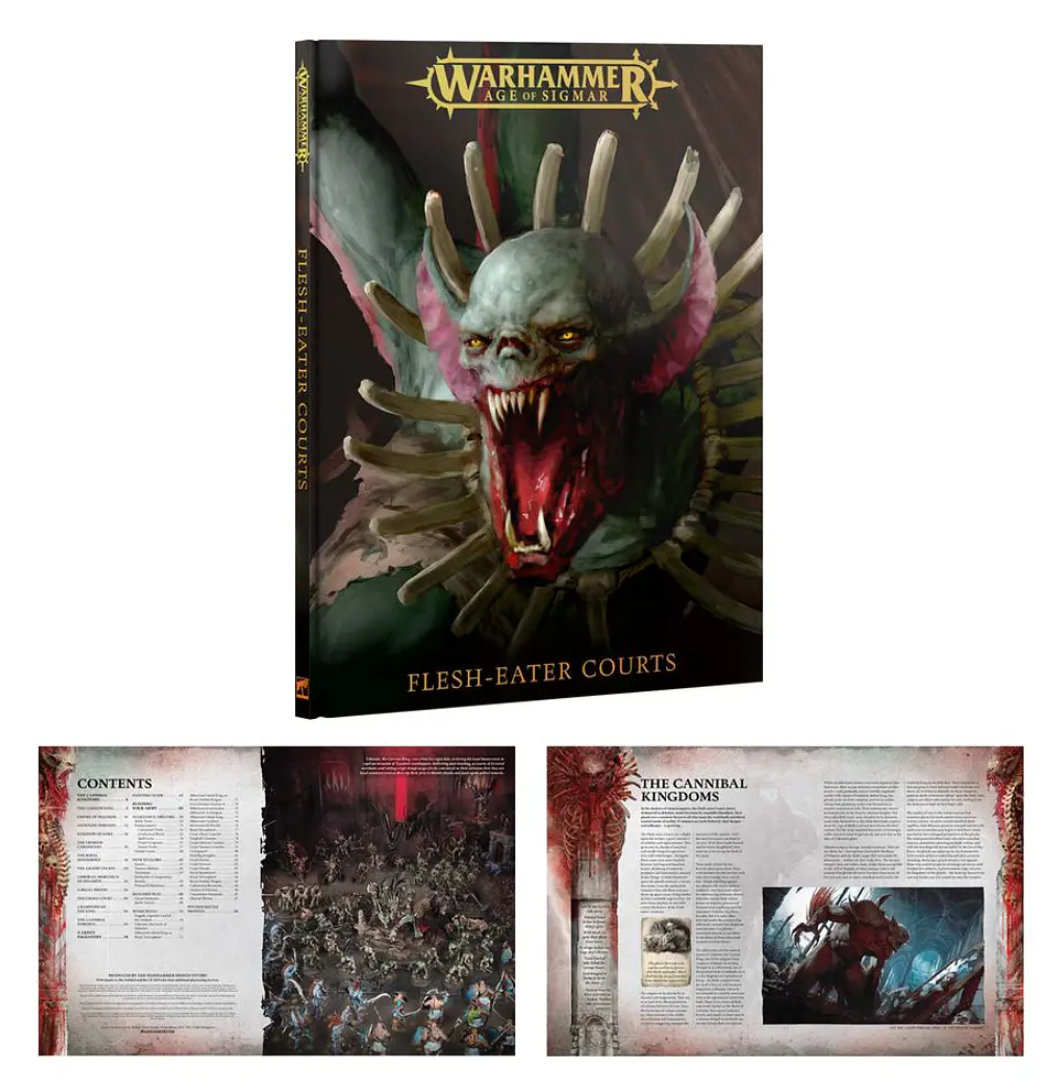 Flesh-Eater Courts: Army Set (Inglés)  16