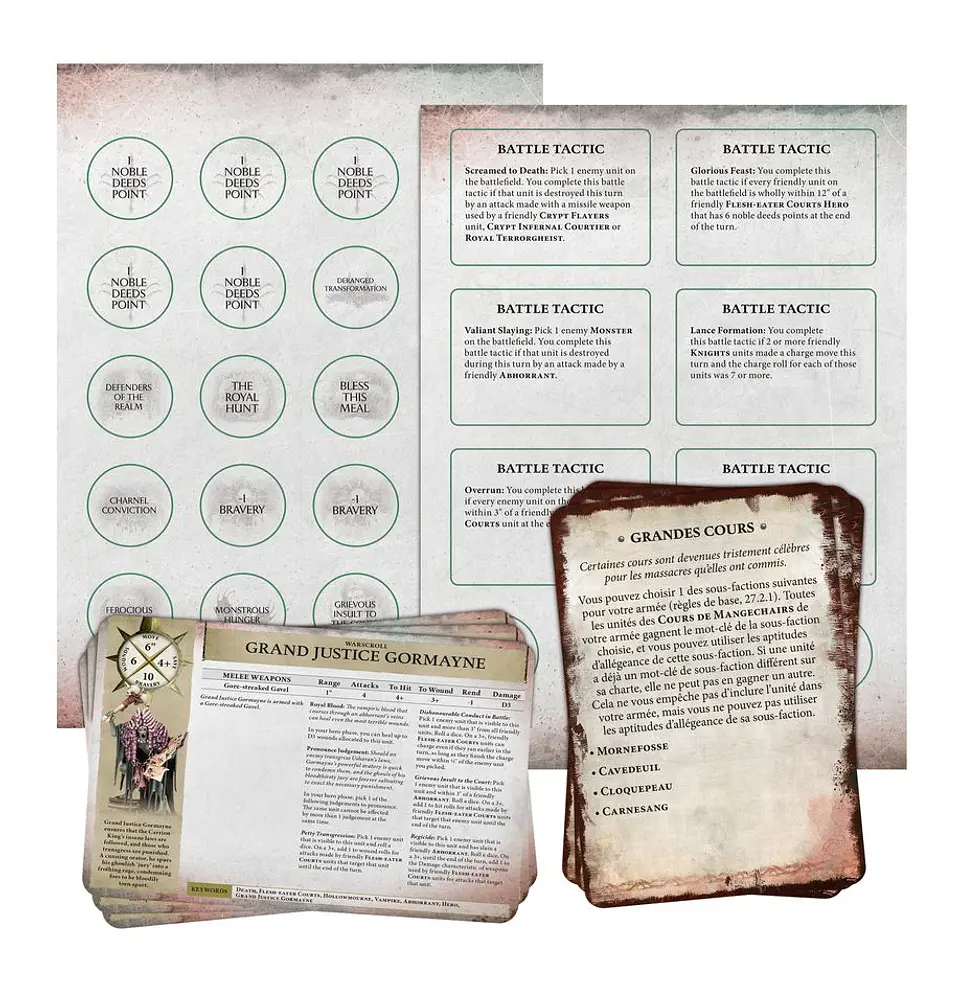 Flesh-Eater Courts: Army Set (Inglés)  17