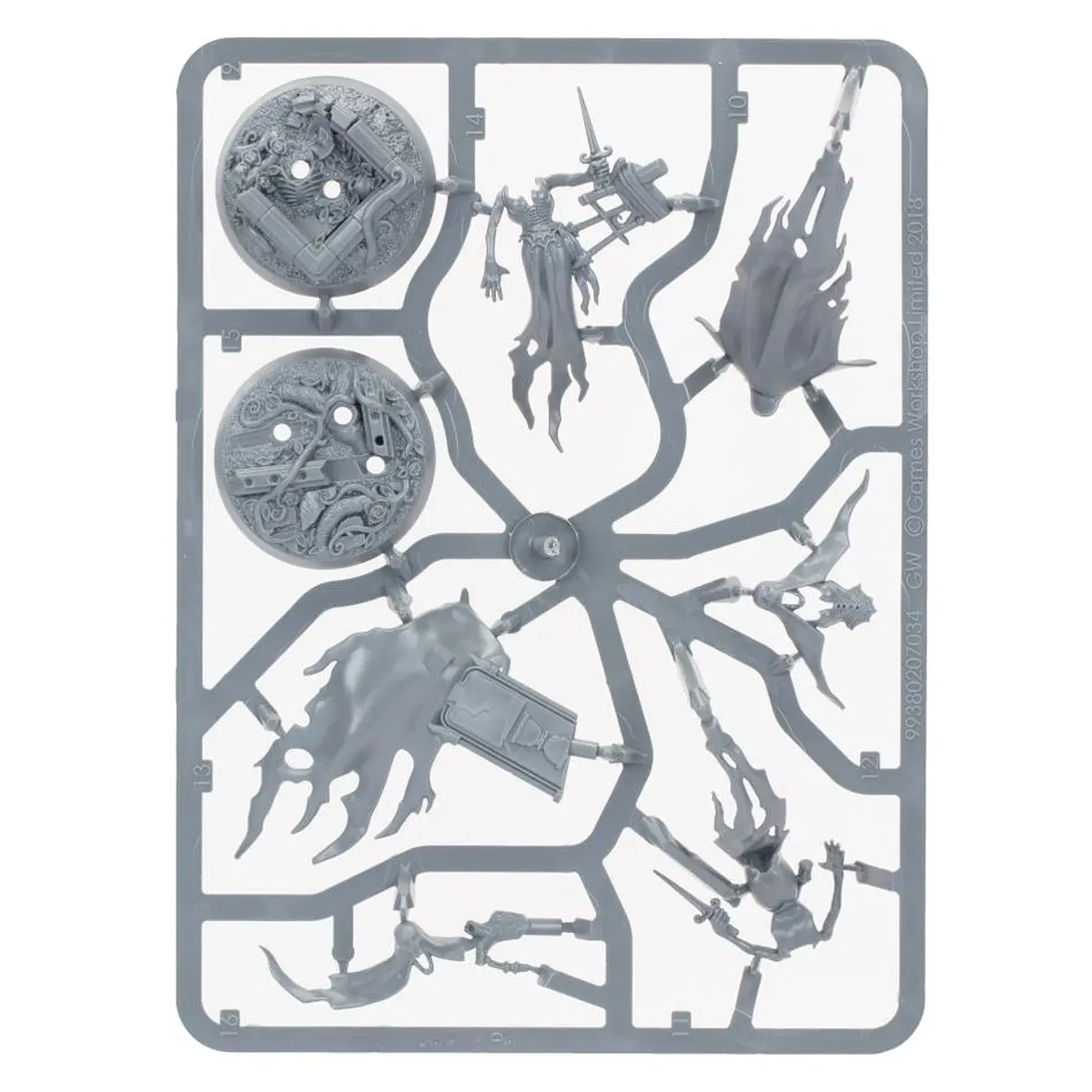 Armée Warhammer Flesh-Eater Courts - Dawnbringers - Figurines Démontées Non Peintes