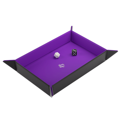 Bandeja de dados magnética Rectangular Negro/Purpura