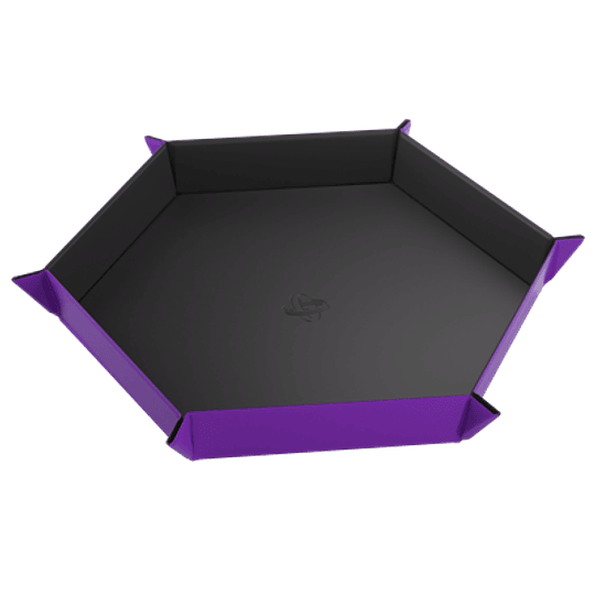 Bandeja de dados magnética Hexagonal Negro/Purpura 