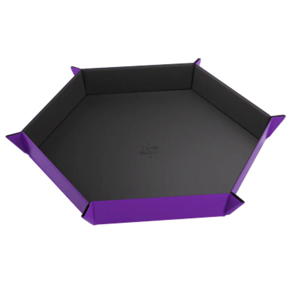 Bandeja de dados magnética Hexagonal Negro/Purpura  2