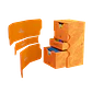 Porta Mazo Gamegenic - Stronghold 200+ XL - Naranjo  - thumbnail 2