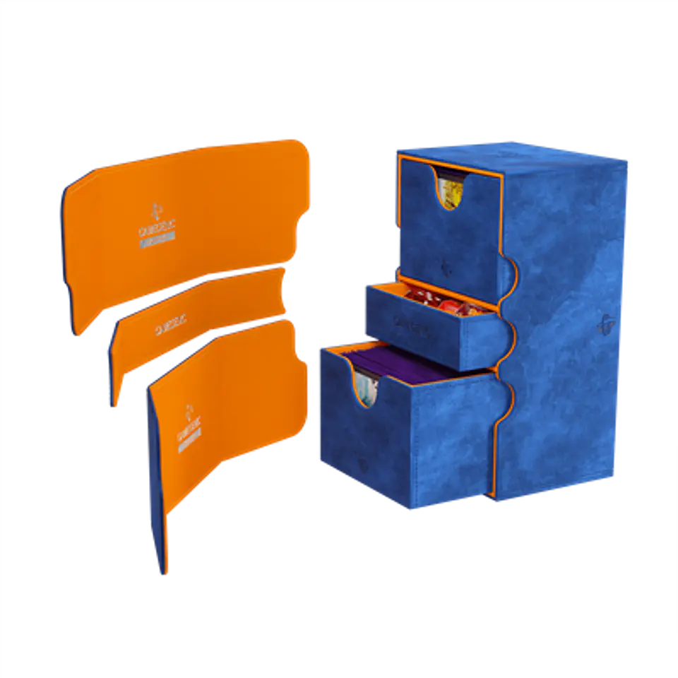 Porta Mazo Gamegenic - Stronghold 200 + XL Azul/Naranja EXCLUSIVE  2