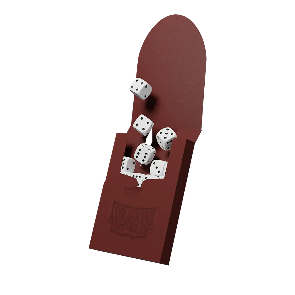 Porta Mazo Dragon Shield - Cube Shell Blood Red  4