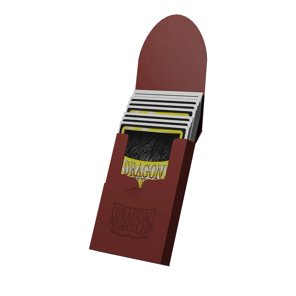 Porta Mazo Dragon Shield - Cube Shell Blood Red  3