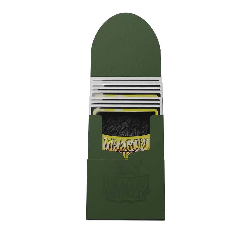 Porta Mazo Dragon Shield - Cube Shell Forest Green  4