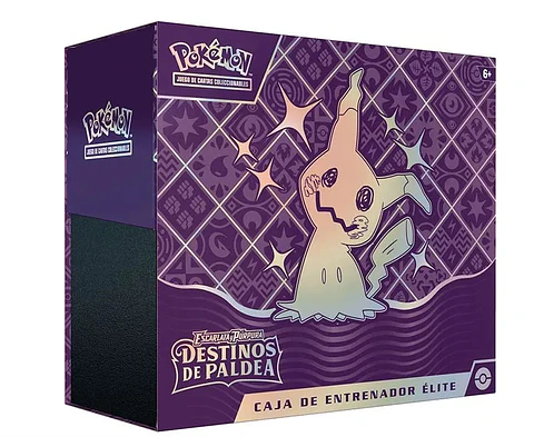 Caja de Entrenador Elite: Escarlata & Púrpura - Destinos de Paldea (Español) 