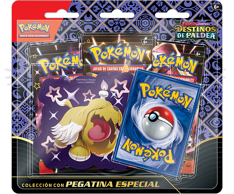 Escarlata & Purpura Destinos de Paldea: Colección con Pegatina Especial (Greavard) 
