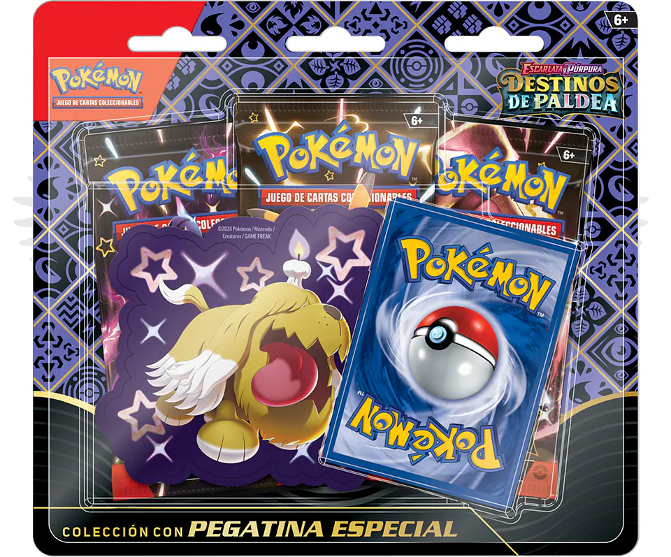 Escarlata & Purpura Destinos de Paldea: Colección con Pegatina Especial (Greavard)  1