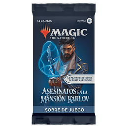 Sobre de Juego - Asesinatos en la Mansión Karlov 