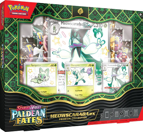 Scarlet & Violet Paldean Fates: Premium Collection Meowscarada EX