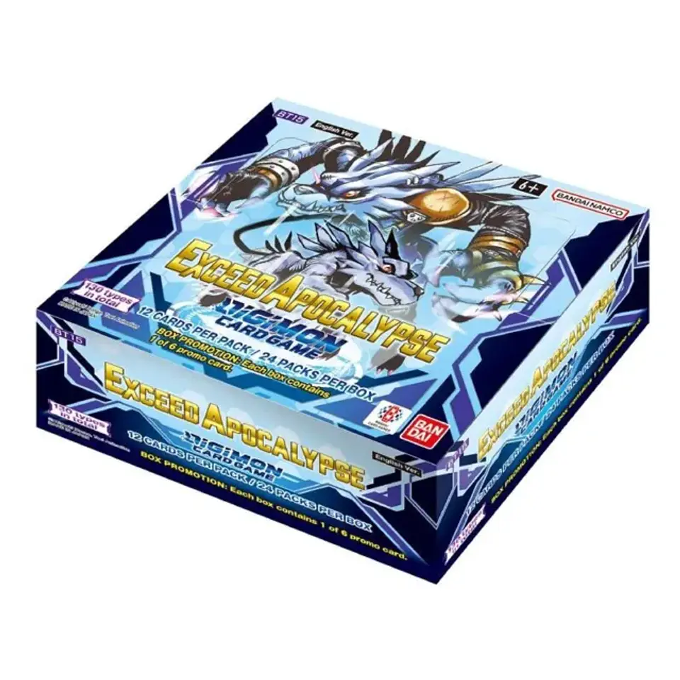 Caja de Sobres Digimon TCG: Exceed Apocalypse (BT15) 1