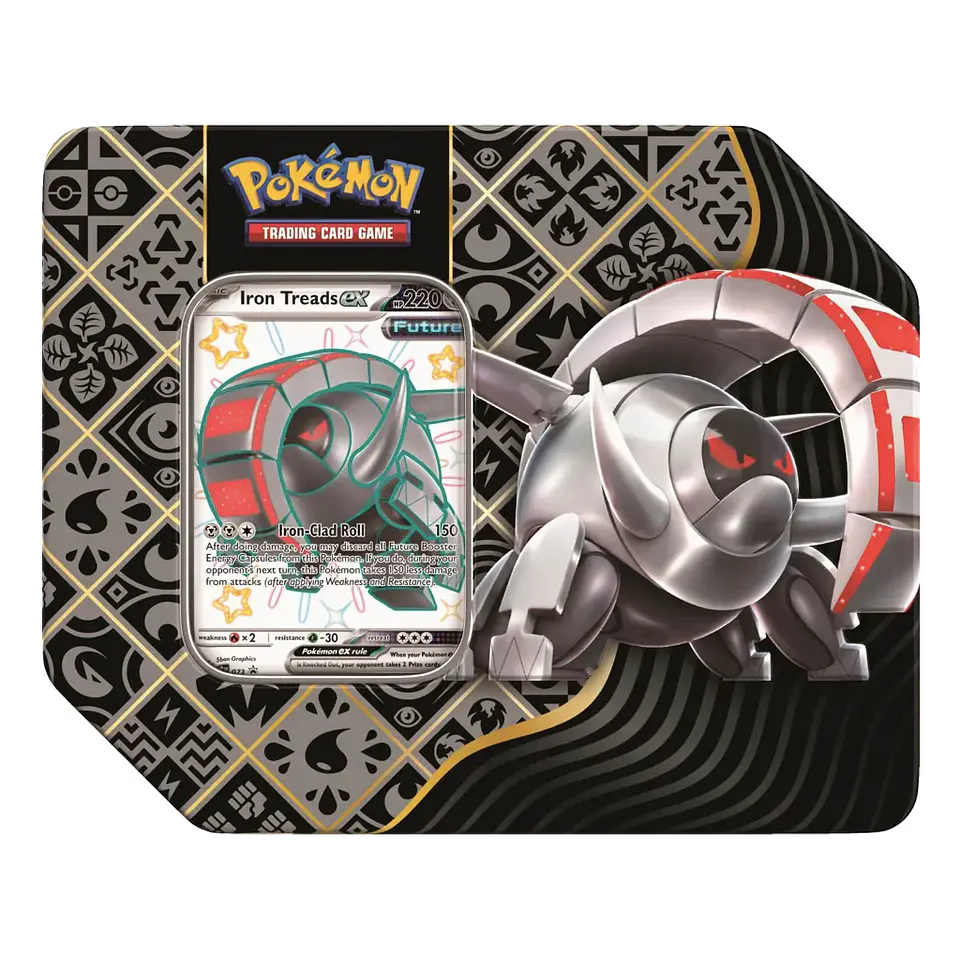 Scarlet & Violet Paldean Fates: Tin Iron Treads EX 1