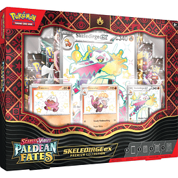 Scarlet & Violet Paldean Fates: Premium Collection Skeledirge EX (Ingles) 