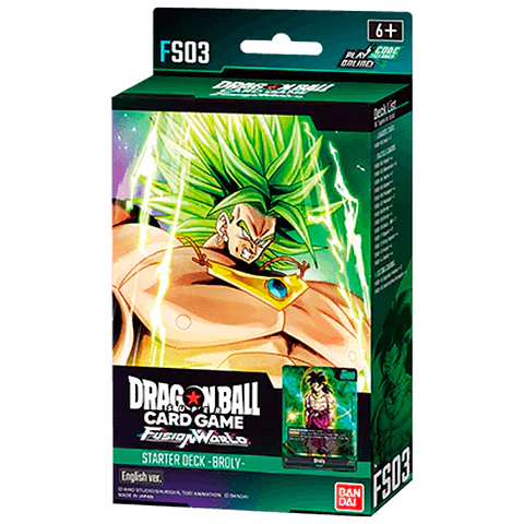 Mazo Starter FS03 Dragon Ball Super Fusion World - Broly
