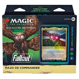 Mazo de Commander Fallout - Amenaza Mutante (Inglés) 