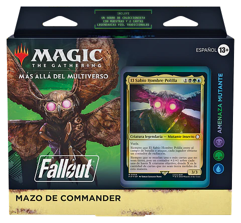 Mazo de Commander Fallout - Amenaza Mutante (Inglés) 