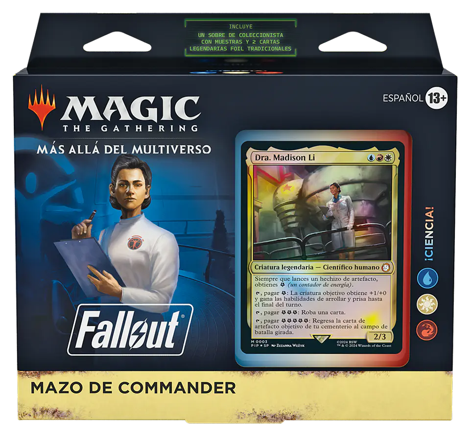 Mazo de Commander Fallout - ¡Ciencia! (Inglés)  1